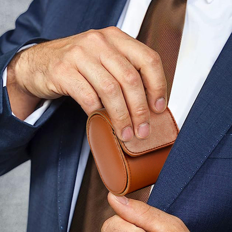 Leather Watch Storage Box