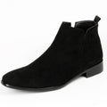 Men's Square Toe Chelsea Boots Ankle Boots