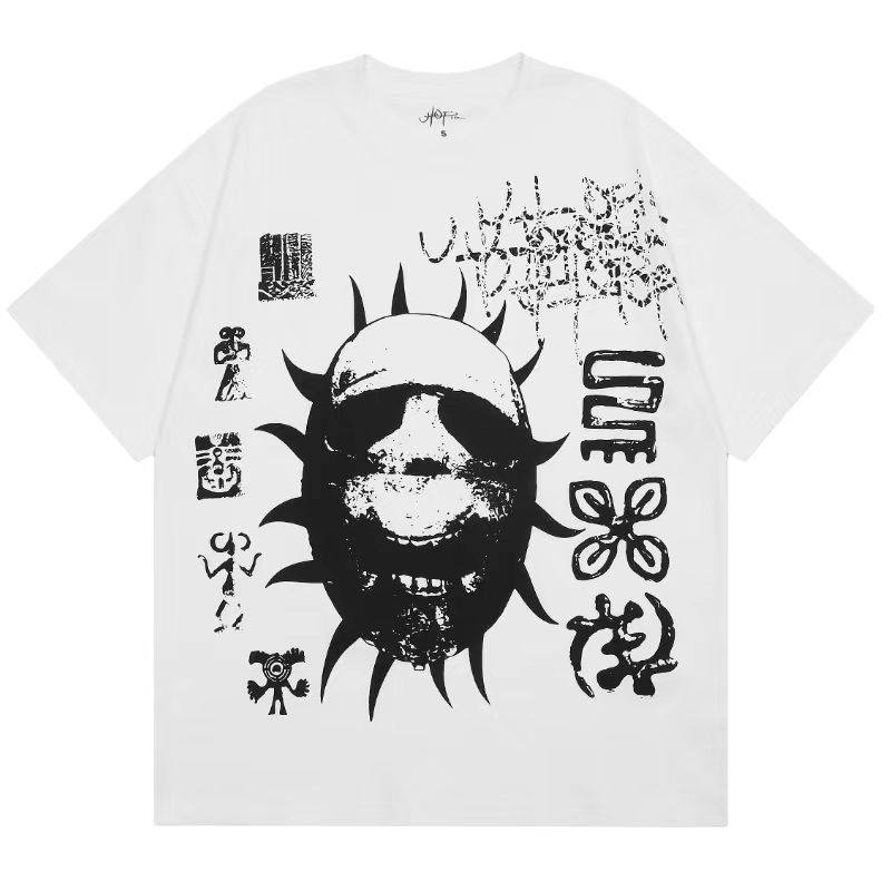 Graphic Print Cotton T-Shirt
