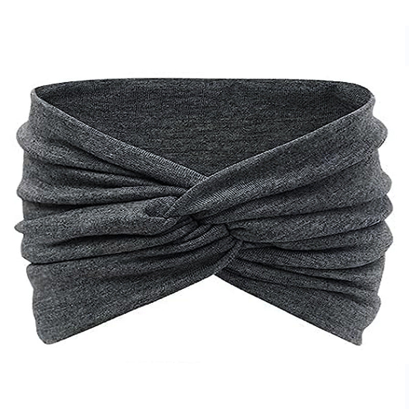 Elastic Wide Sports Hairband for Women