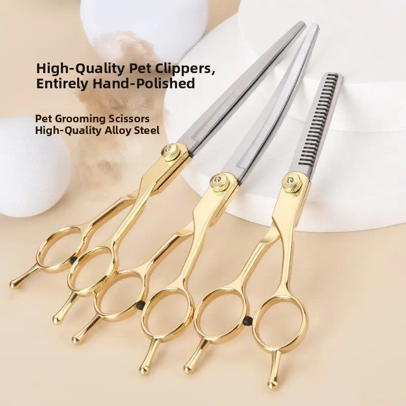 Professional Pet Grooming Scissors and Comb Kit