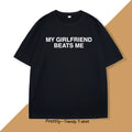 Humorous Graphic Cotton T-Shirt for Men