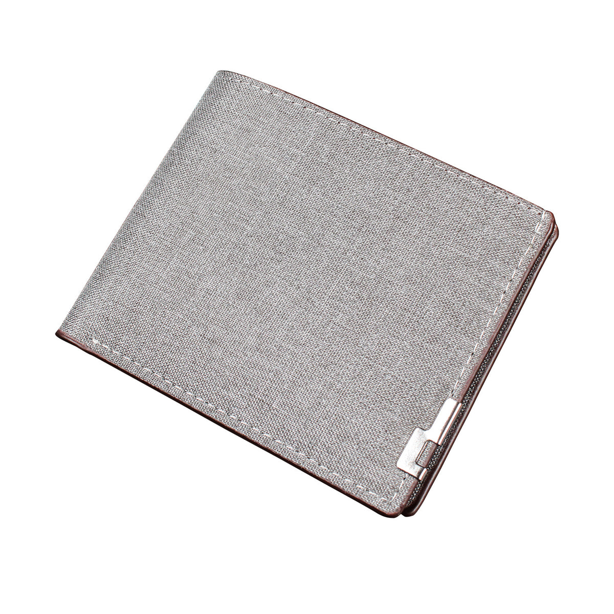 Mens Short Canvas Wallet