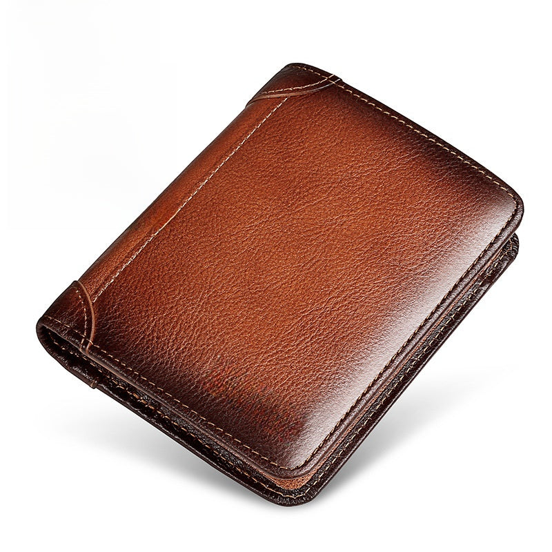 Leather wallet for men