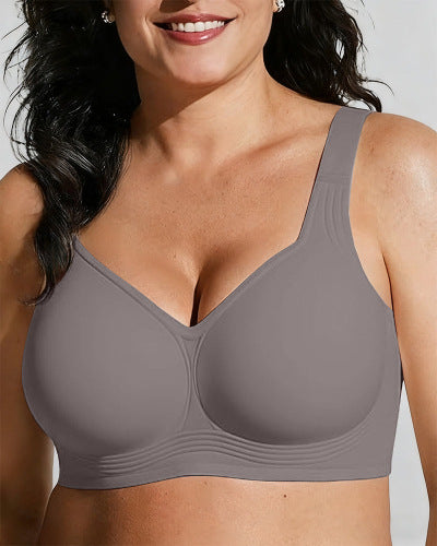 Women's support bra to prevent sagging and make large breasts appear smaller