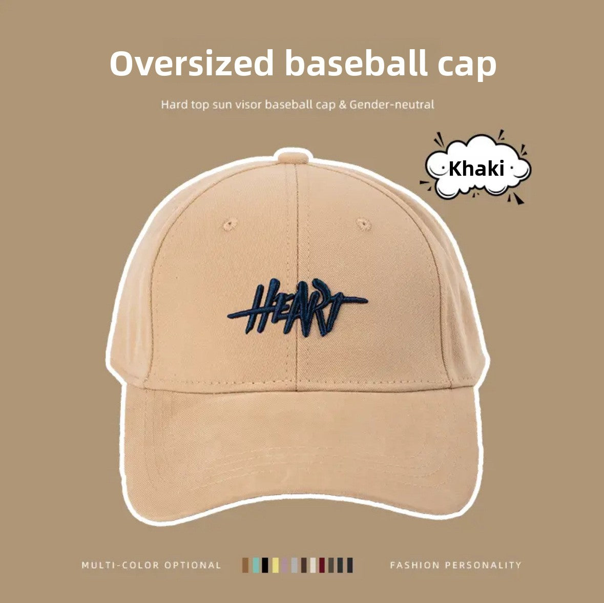Casual baseball cap