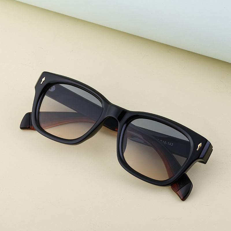 Square Frame Polarized Sunglasses