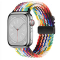 Braided Nylon Apple Watch Strap with Parachute Buckle