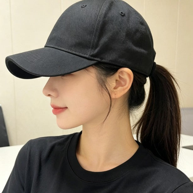 Magnetic Ponytail Baseball Cap for Women