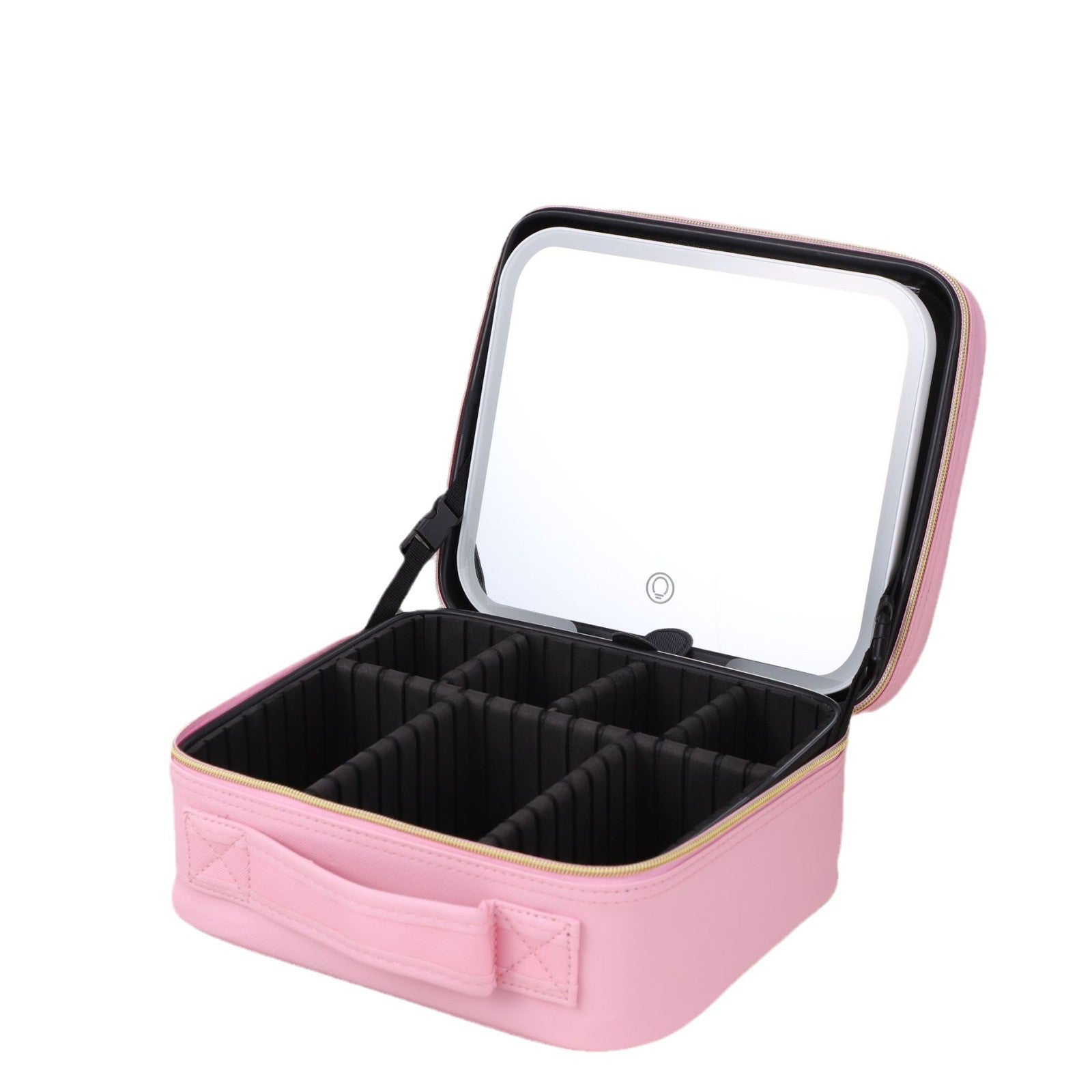 LED Illumination Makeup Mirror with Storage Bag