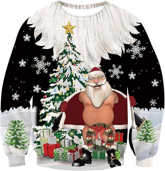 Christmas Animal Print Sweatshirt